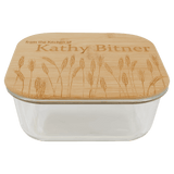 Glass Casserole Dishes with bamboo lids